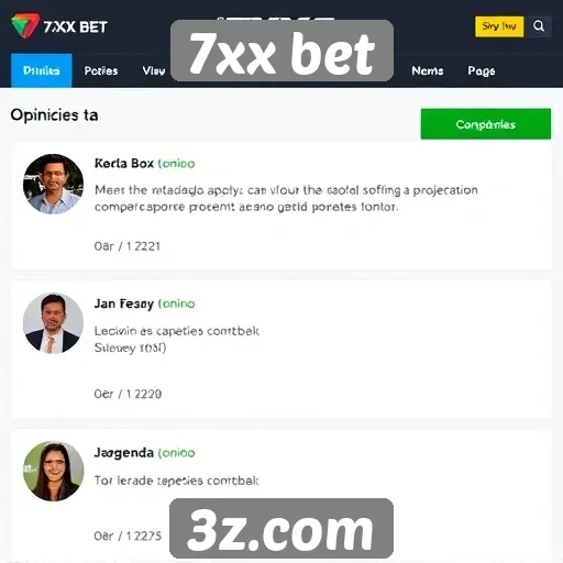 Opiniões de usuários sobre a experiência no 7xx bet